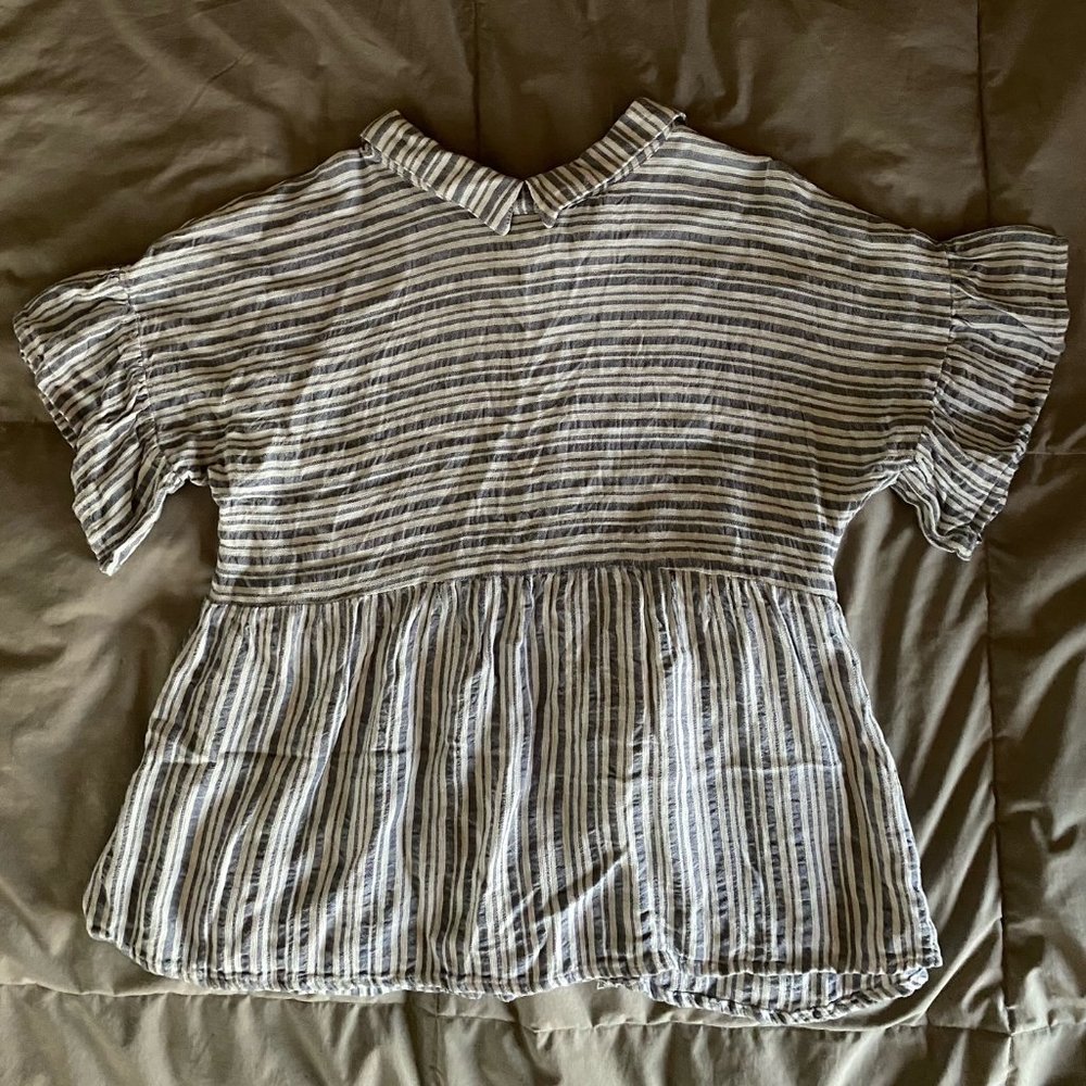 WANITTA COLOMBIAN PEPLUM TOP